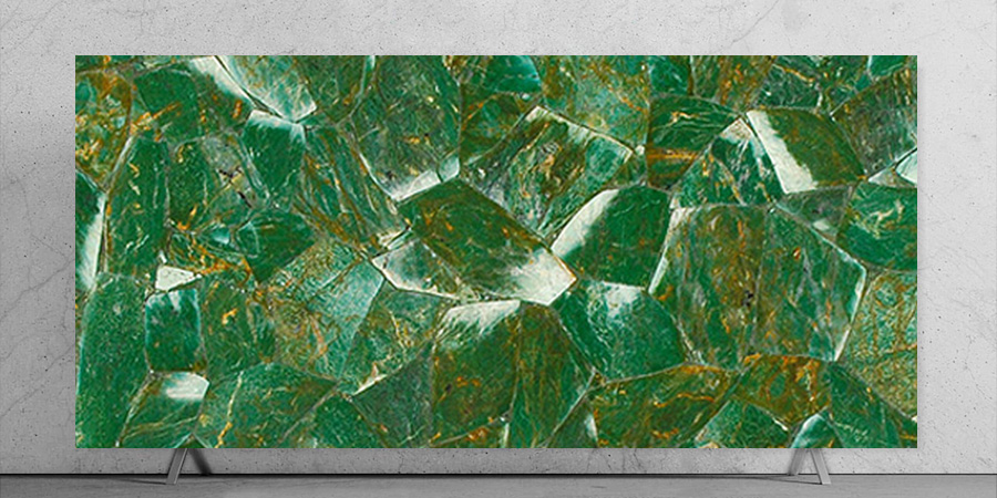 Green Quartz Closeup