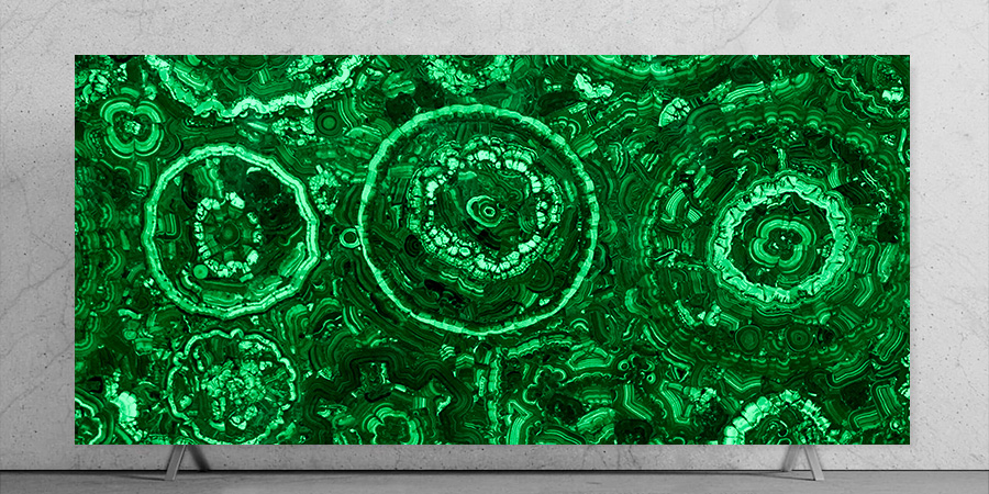 Malachite Backlit