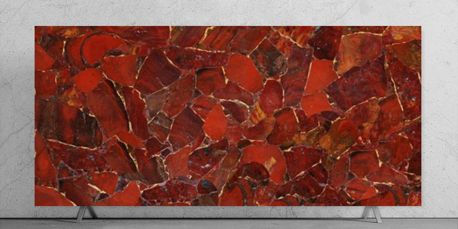 Red Jasper Closeup