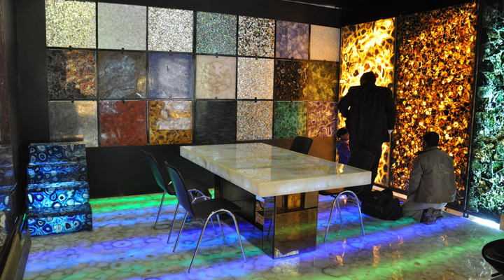 Precious Gemsurfaces at Delhi ACETECH 2012