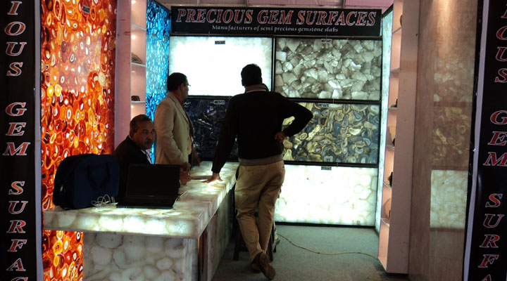 Precious Gemsurfaces at Stone Mart 2011