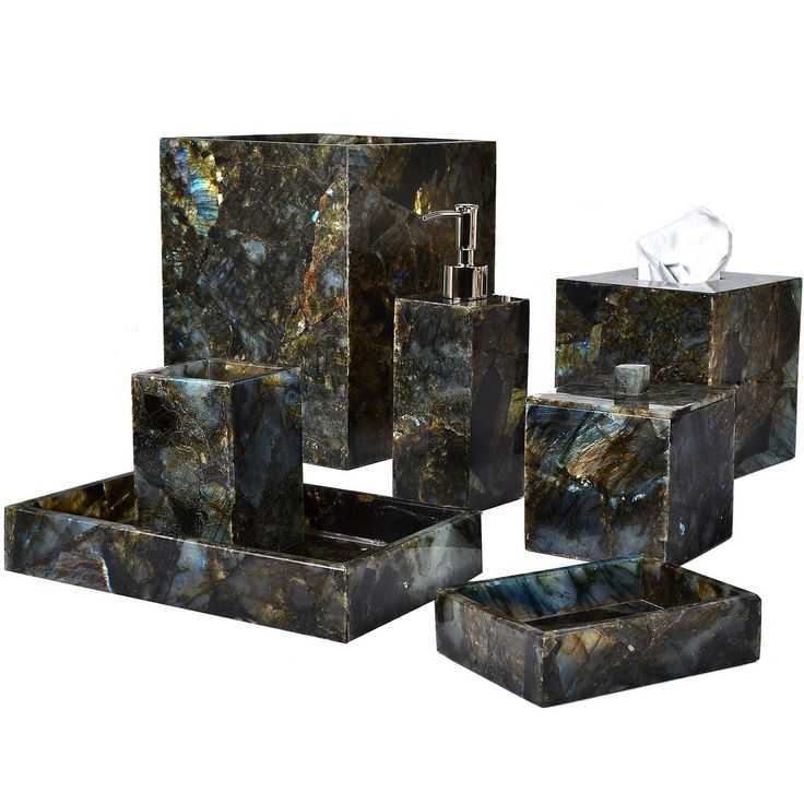 gemstone bathroom Accessories